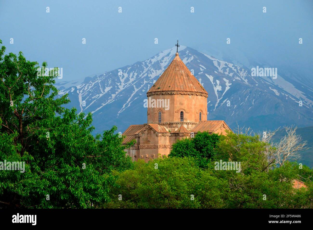 Kirche Des Heiligen Kreuzes, Osttürkei, Ostanatolien, Insel Ahtamar, Van Lake, Van Lake, Akdamar Island, Aghtamar Island, Ahtamar, Kirche des Heiligen Stockfoto