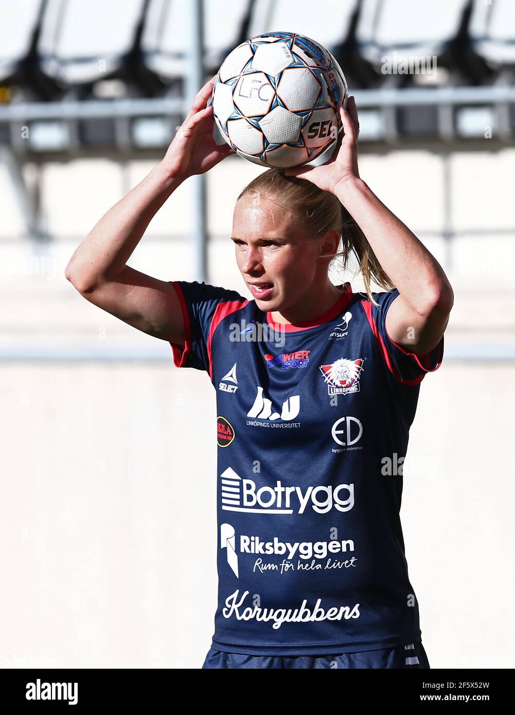 Jonna Andersson, Fußballverein Linköpings. Stockfoto