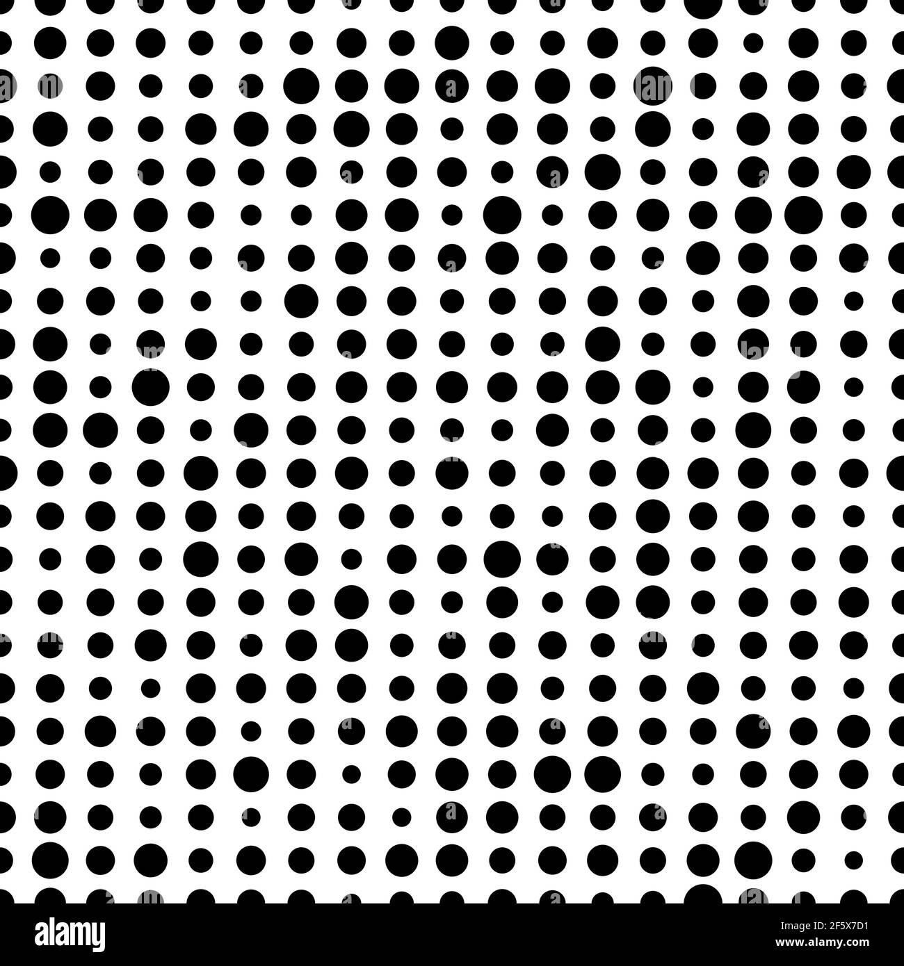 Schwarz Und Weiss Zufallig Gepunktet Punkte Punkte Kreise Nahtlos Sich Wiederholender Hintergrund Muster Vektorgrafik Fur Stock Clipart Grafiken Stock Vektorgrafik Alamy