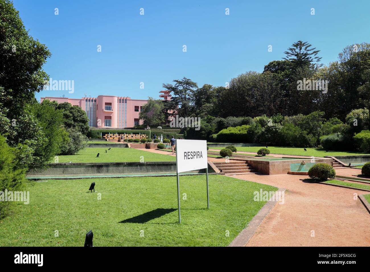 Fundação de Serralves, Porto, Portugal. Stockfoto