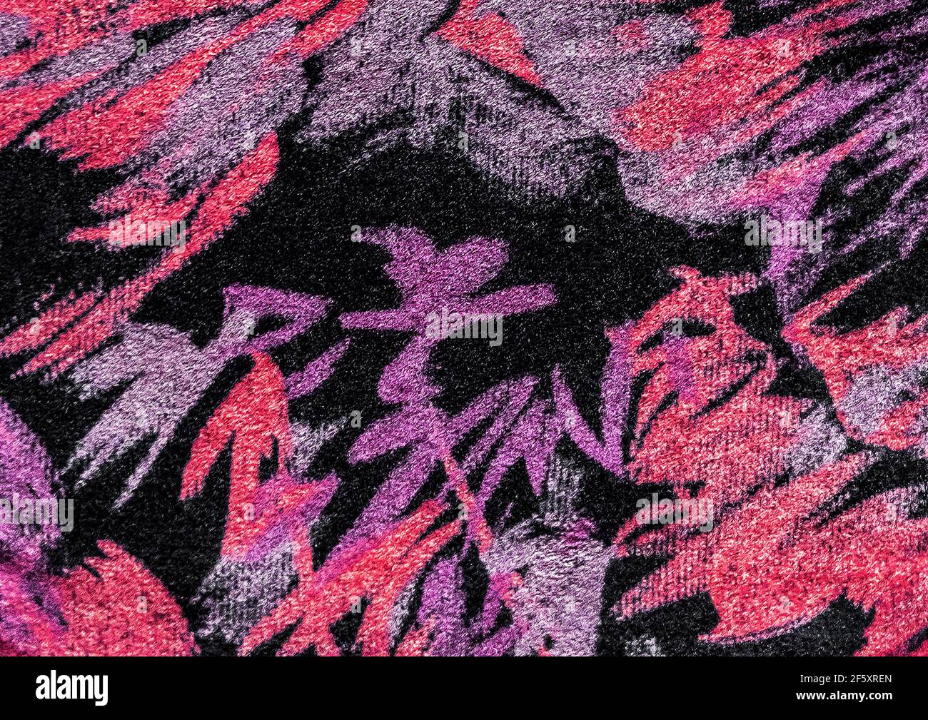 Textur von dekorativ farbigen Hintergrund mit abstrakten violett, lila und rosa Muster. Stockfoto