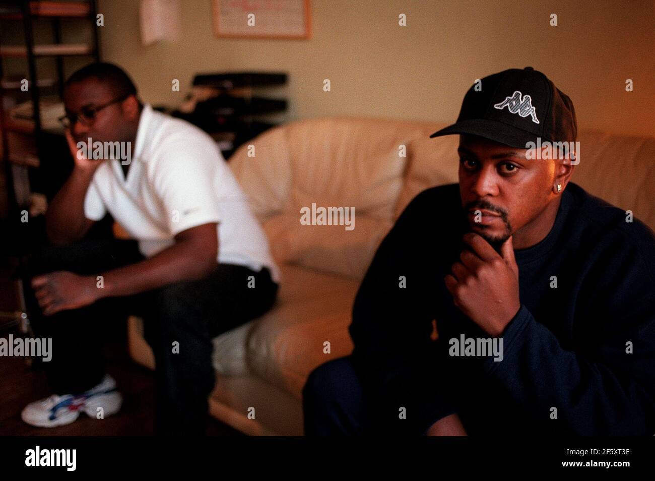 Smiley und PJ von Shut Up und Dance Plattenlabel Stockfoto