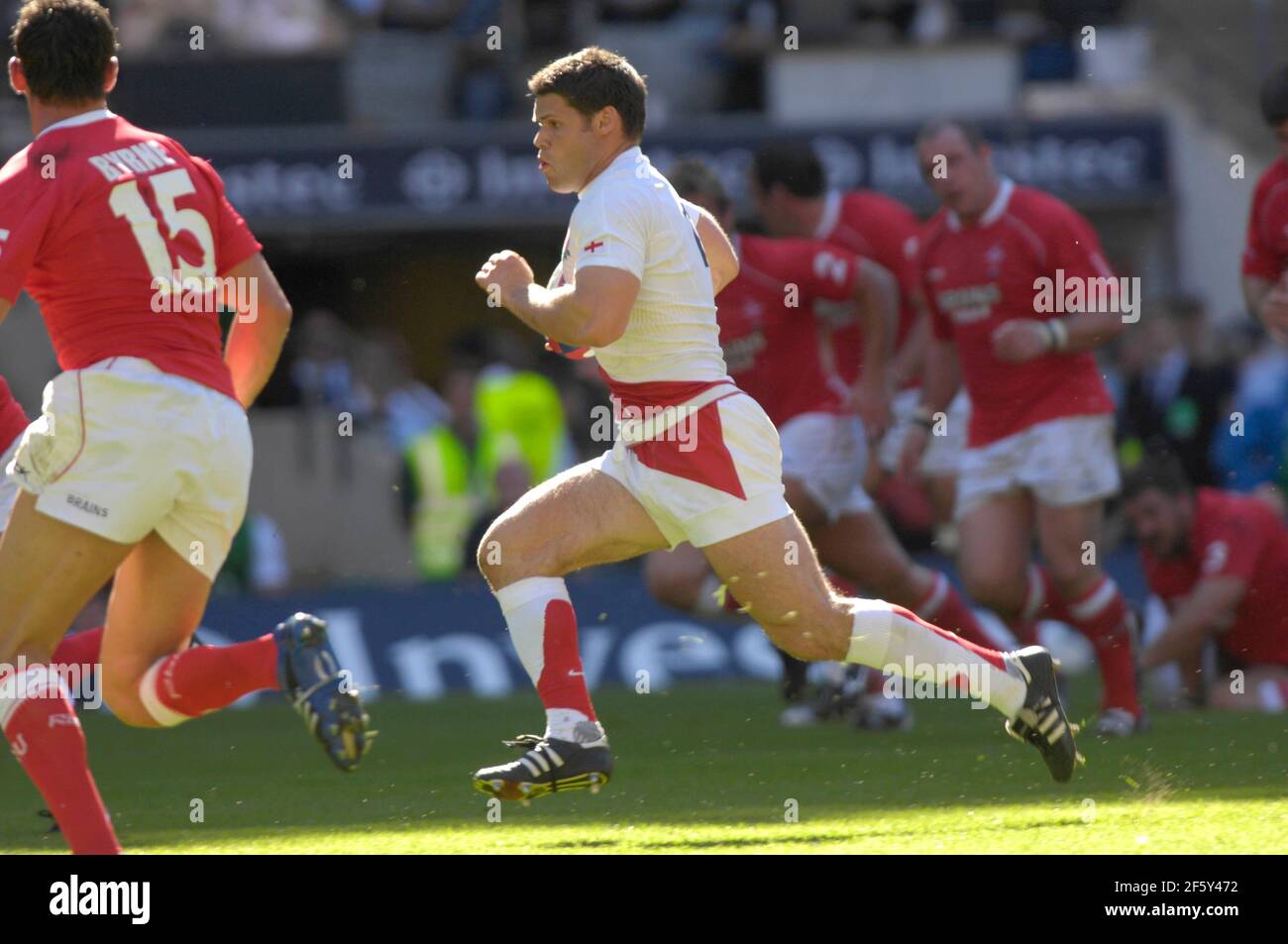 ENGLAND V WALES BEI TWICKENHAM. HIPKIS4/8/2007 BILD DAVID ASHDOWN Stockfoto