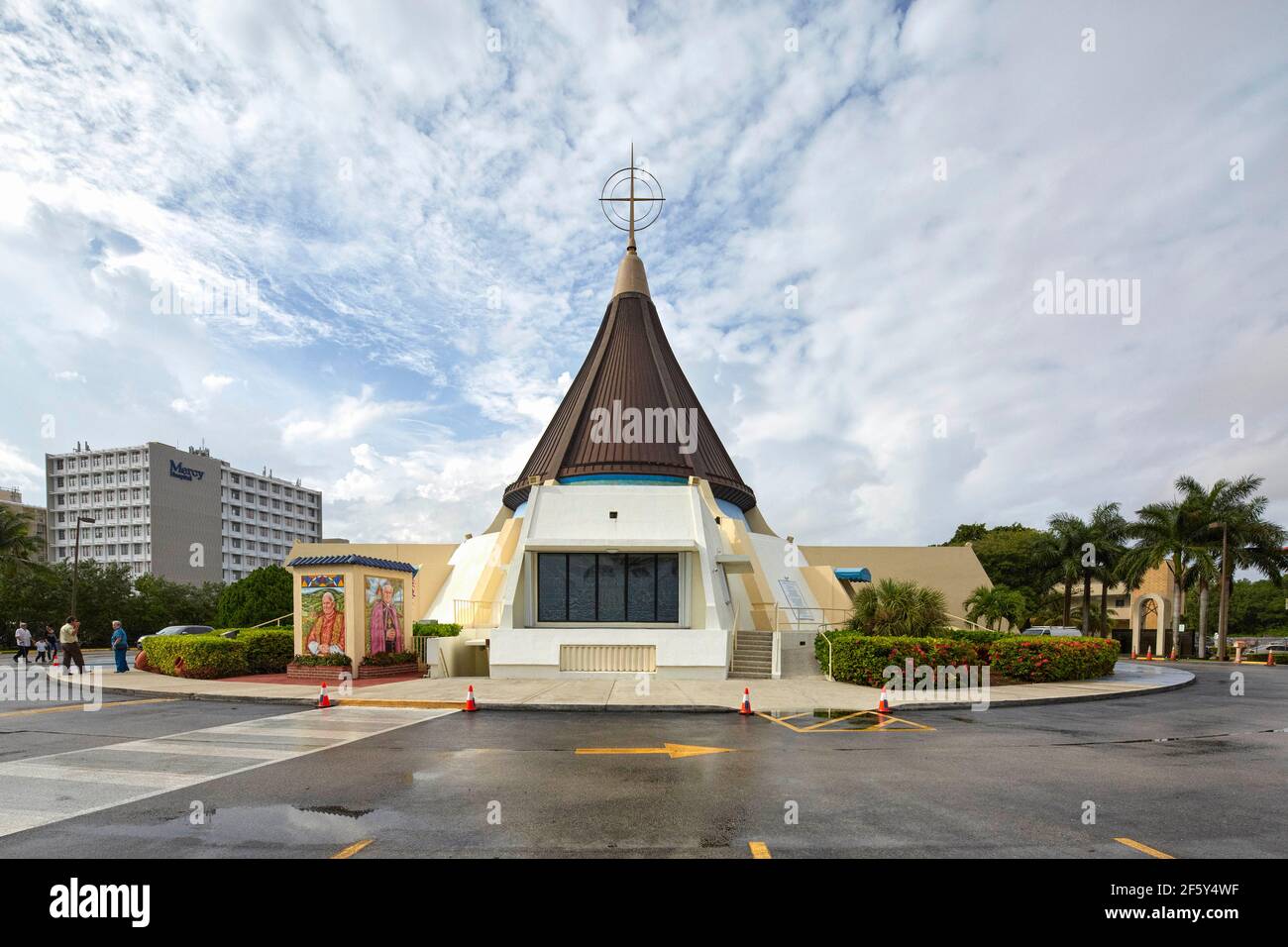 Marienheiligtum unserer Lieben Frau der Nächstenliebe in Miami Florida USA Stockfoto