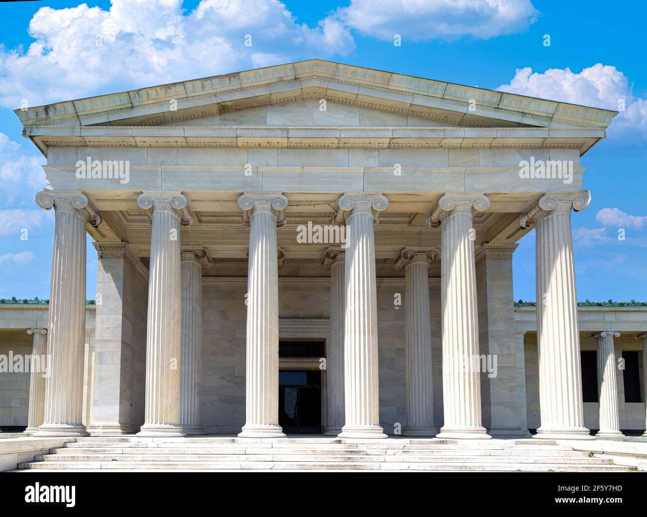 Albright-Knox Art Gallery, ein wichtiger Schauplatz für Moderne Kunst und Zeitgenössische Kunst Stockfoto