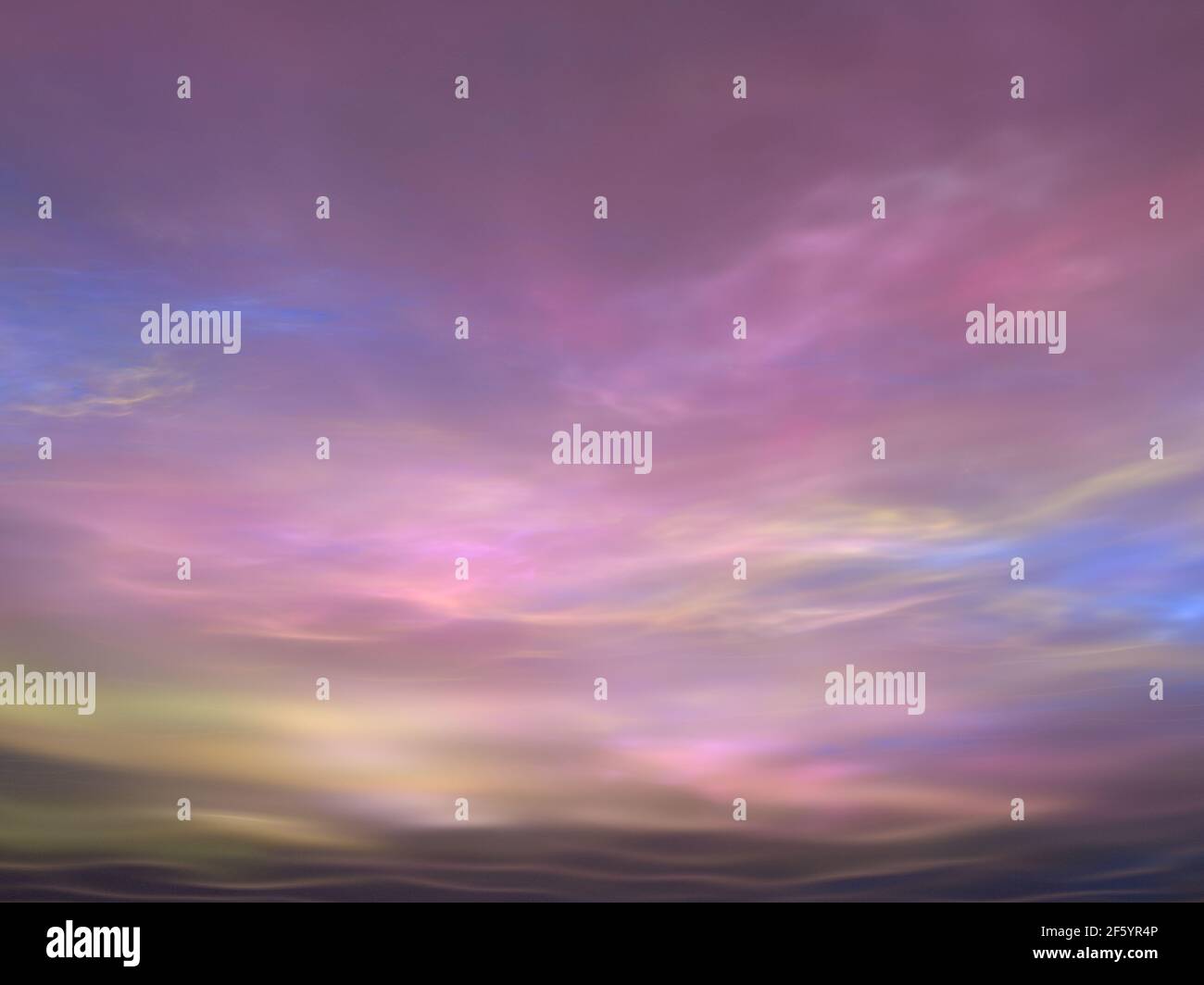 Flame Fractal Sky Hintergrund Stockfoto