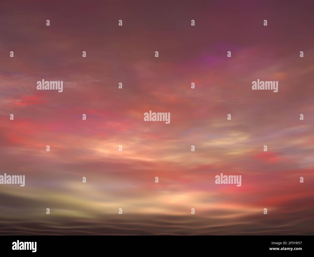 Flame Fractal Sky Hintergrund Stockfoto