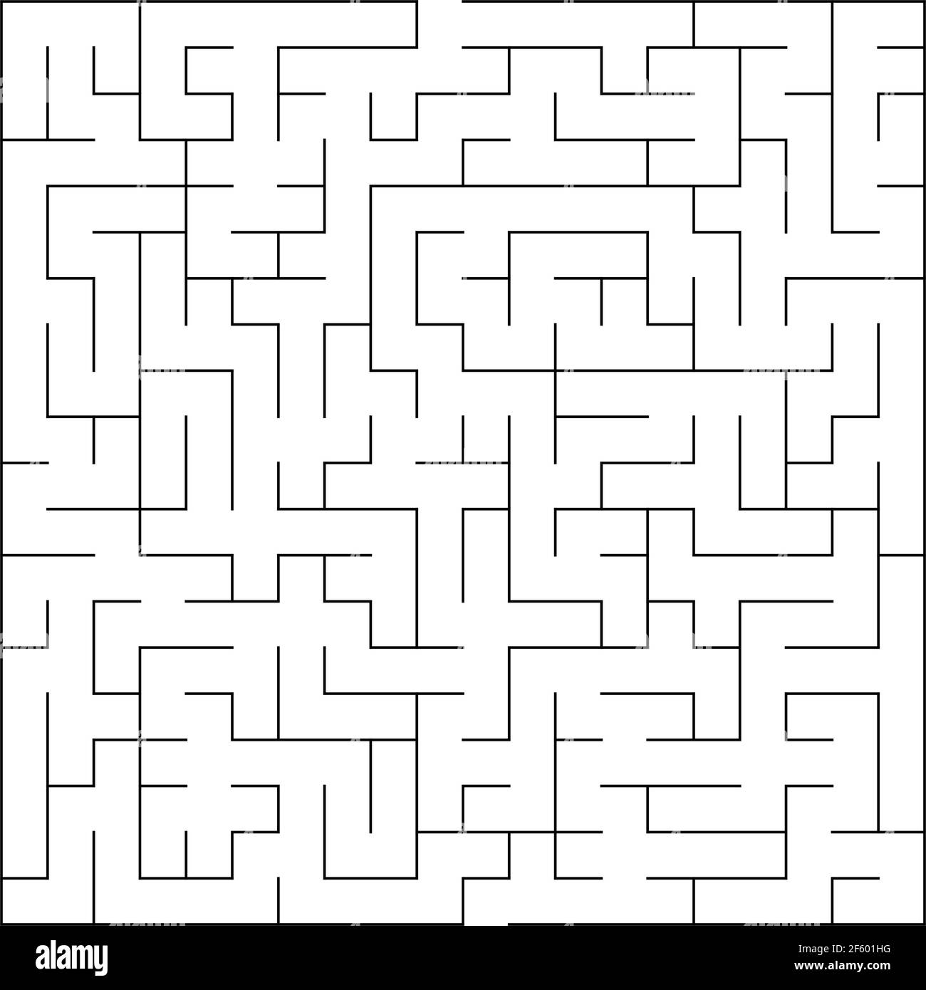 Labyrinth, Labyrinth Puzzle-Spiel. Rätsel, Gehirn-Teaser Spiel Konzept