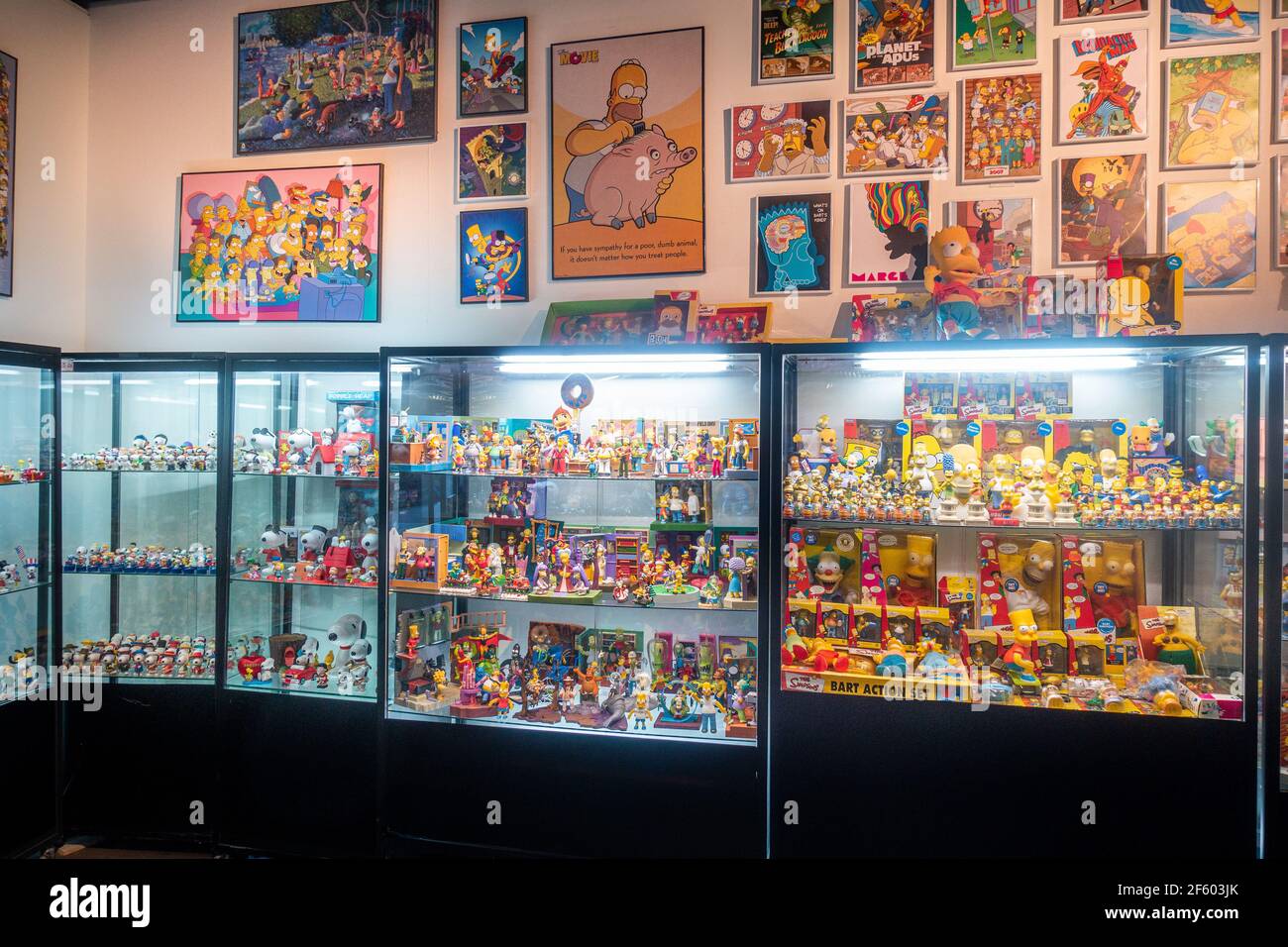 Spielzeugmuseum in Seoul, Südkorea Stockfoto