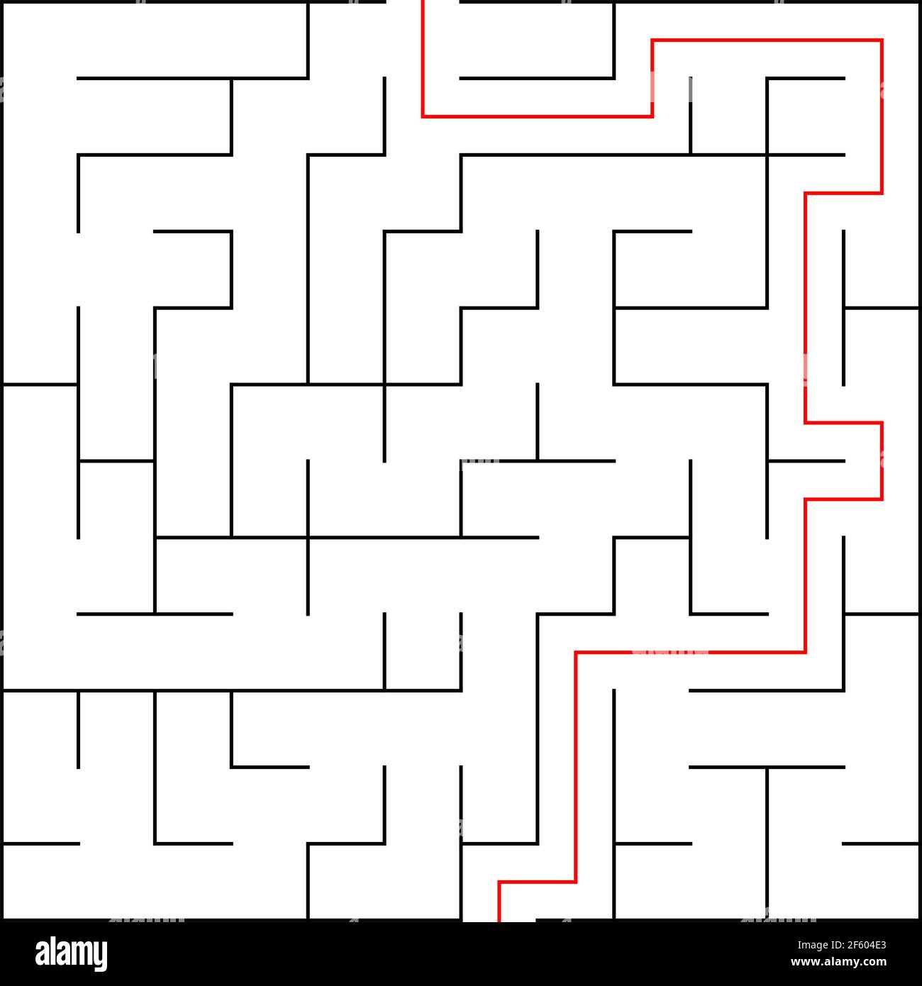Labyrinth, Labyrinth Puzzle-Spiel. Rätsel, Gehirn-Teaser Spiel Konzept