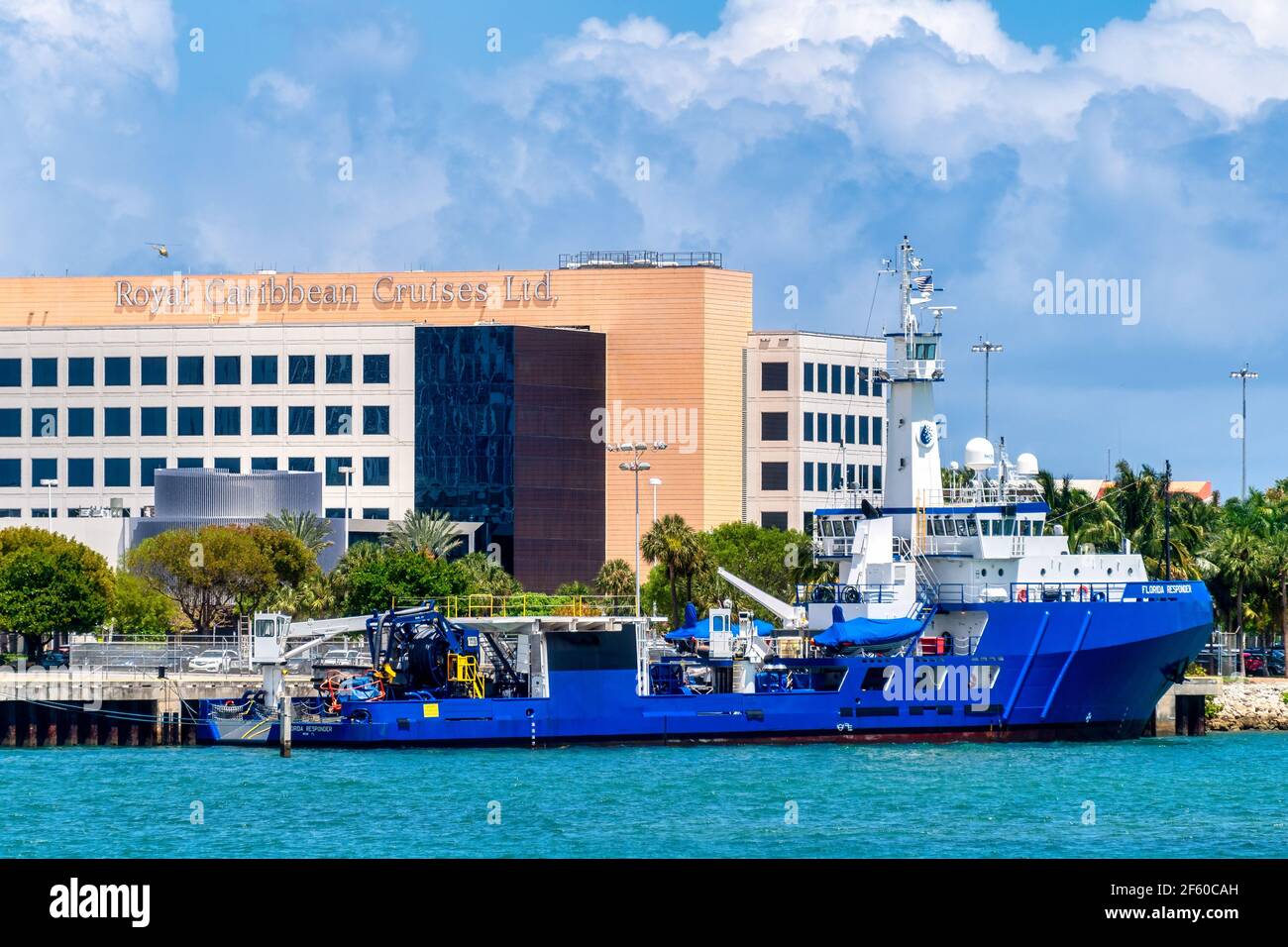 Stadt Miami Szene im Jahr 2017, Florida, USA Stockfoto