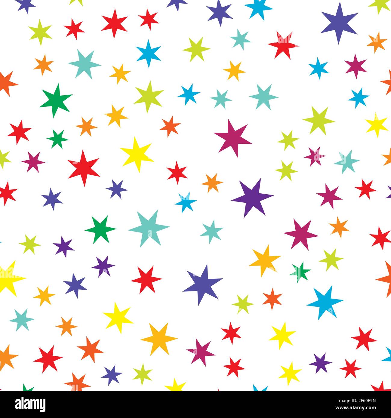 Zufällige Sternform Muster, Hintergrund. Nahtlos wiederholbar. - Stock Vektor Illustration, Grafik Clip Art Stock Vektor