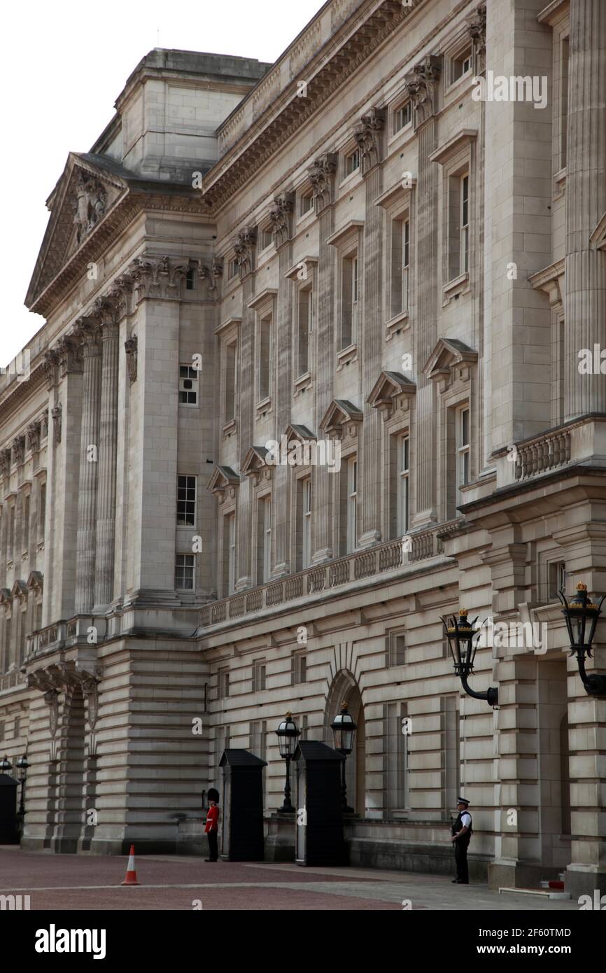 21. April 2011. London, England. Buckingham Palace im Vorfeld von Catherine Middletons Ehe mit Prinz William. Foto Copyright ©; Charlie Varley Stockfoto