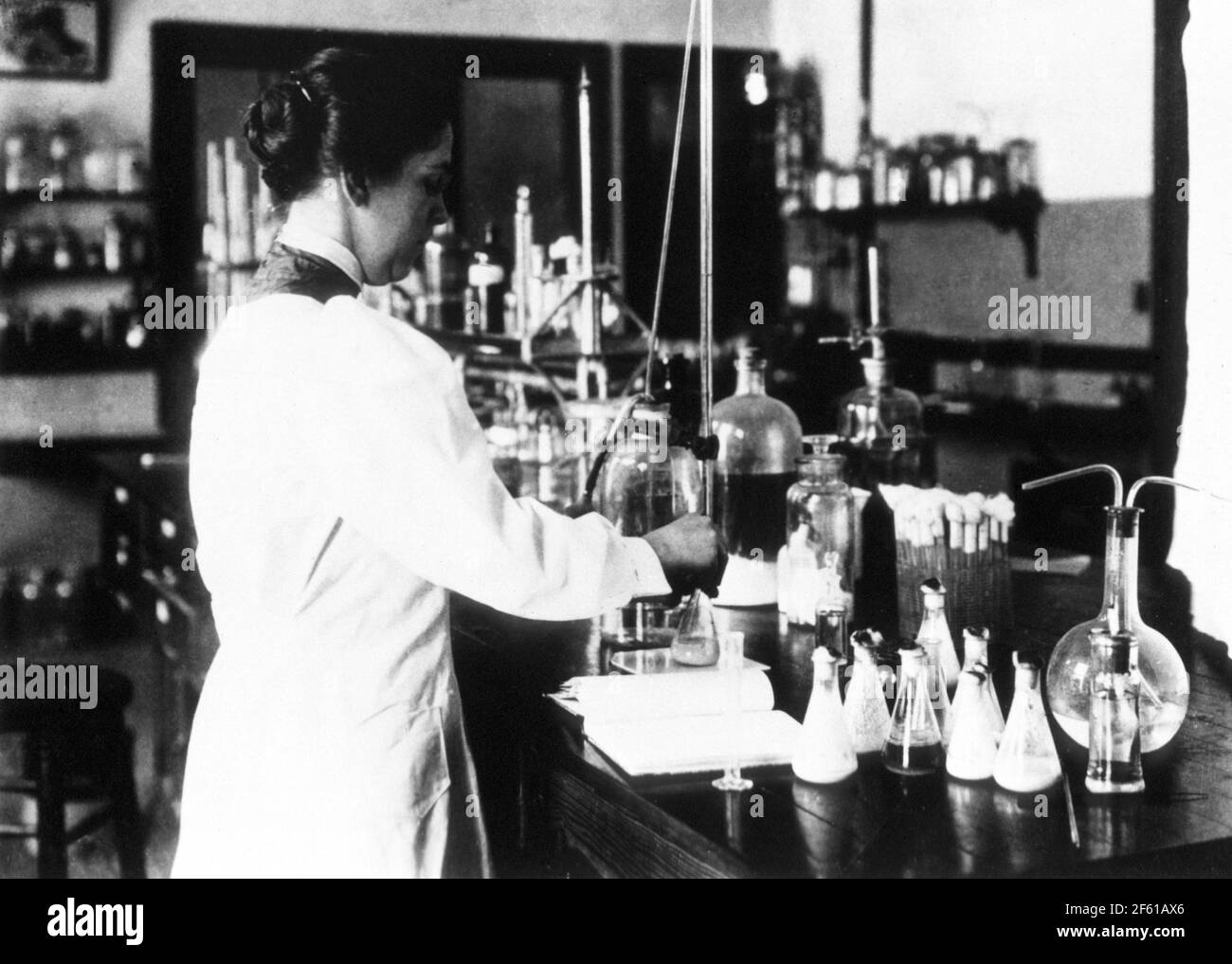 Alice Evans, Amerikanische Mikrobiologin Stockfoto