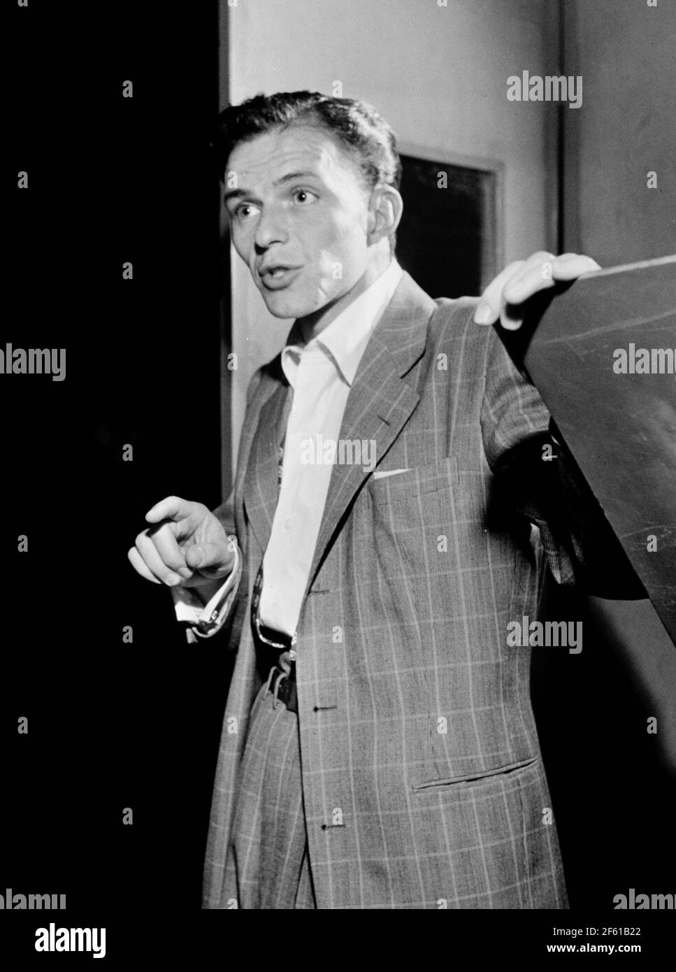 Frank Sinatra, amerikanischer Sänger und Schauspieler Stockfoto