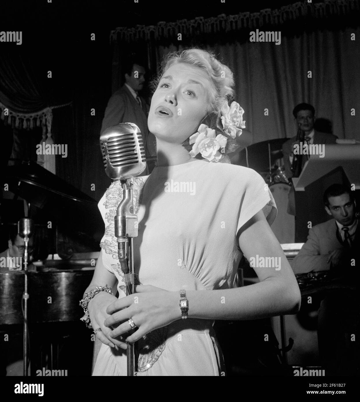 June Christy, Amerikanische Jazzsängerin Stockfoto