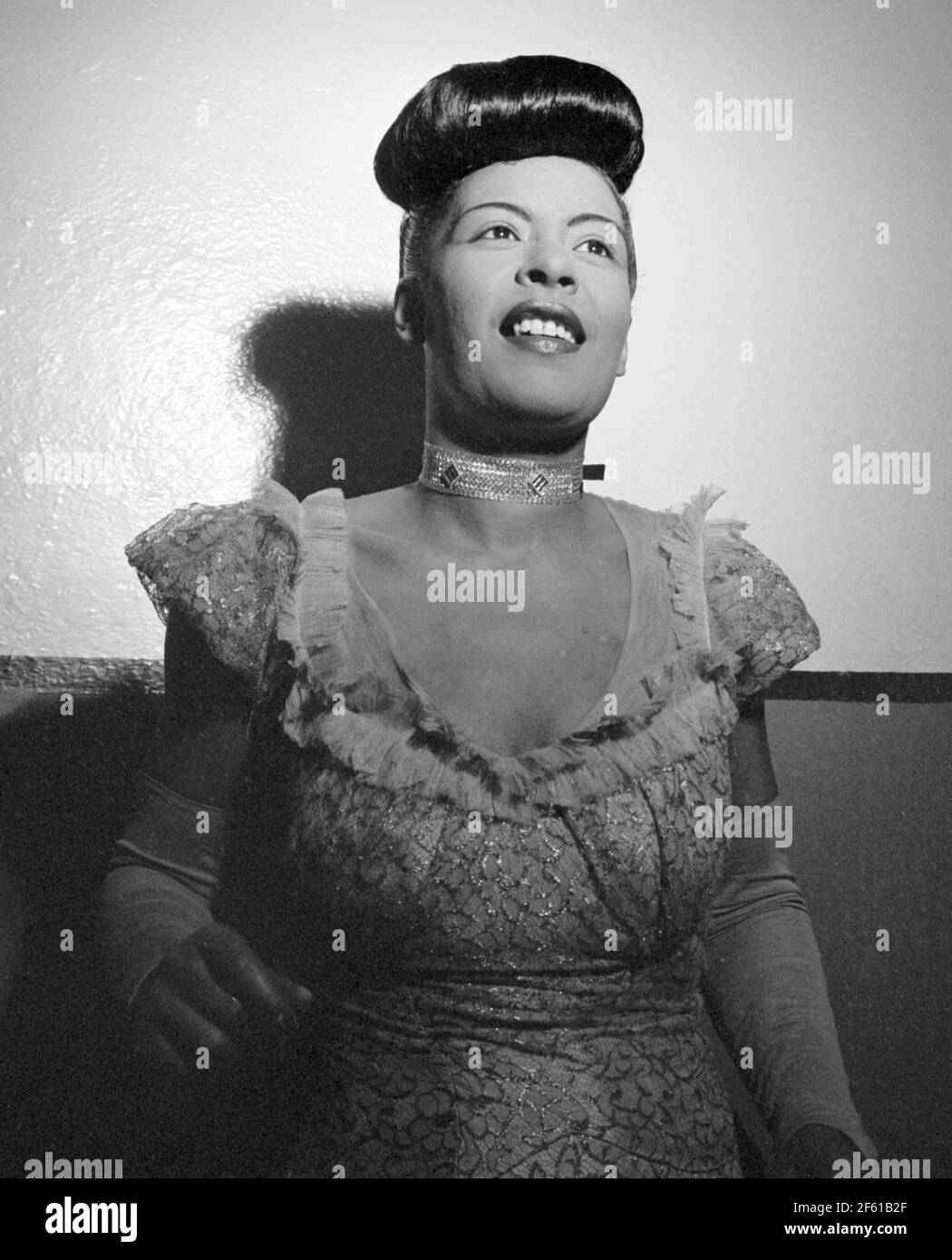 Billie Holiday, US-amerikanische Jazzsängerin Stockfoto