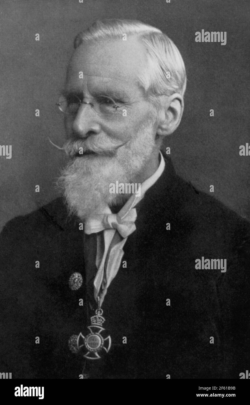 William Crookes, englischer Chemiker und Physiker Stockfoto