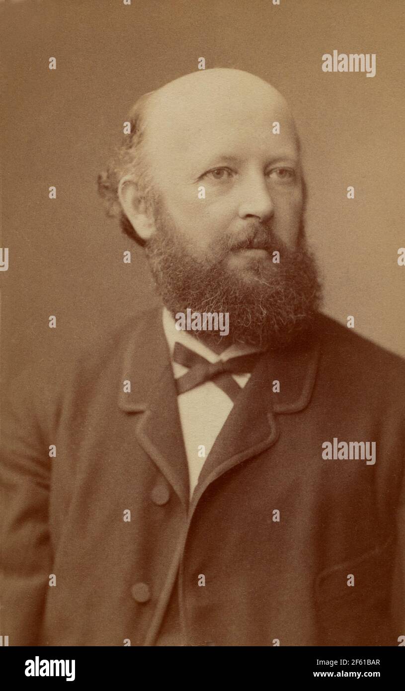 Adolf von Baeyer, deutscher Chemiker Stockfoto