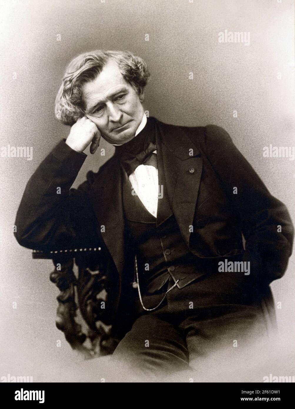 Hector Berlioz, französischer Komponist Stockfoto