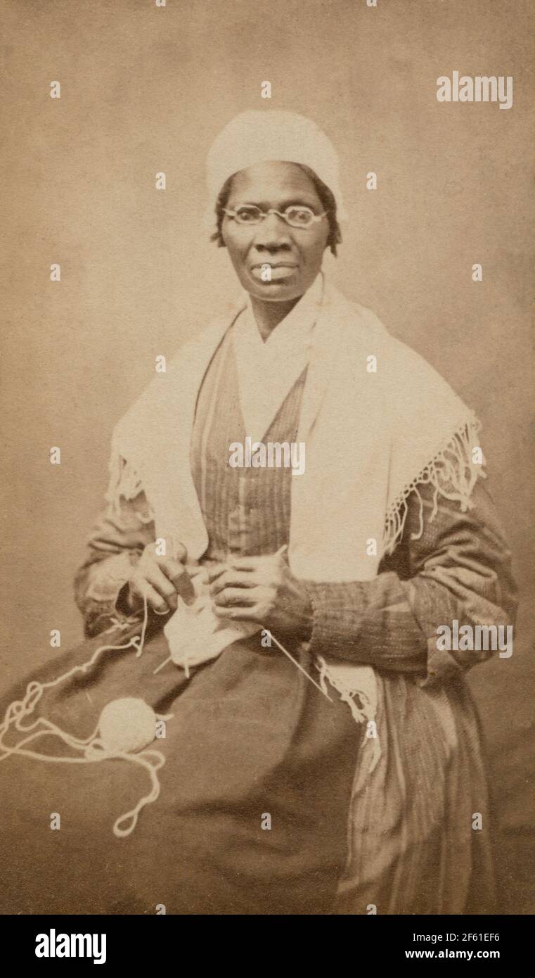 Fremdling Wahrheit, American Abolitionist Stockfoto