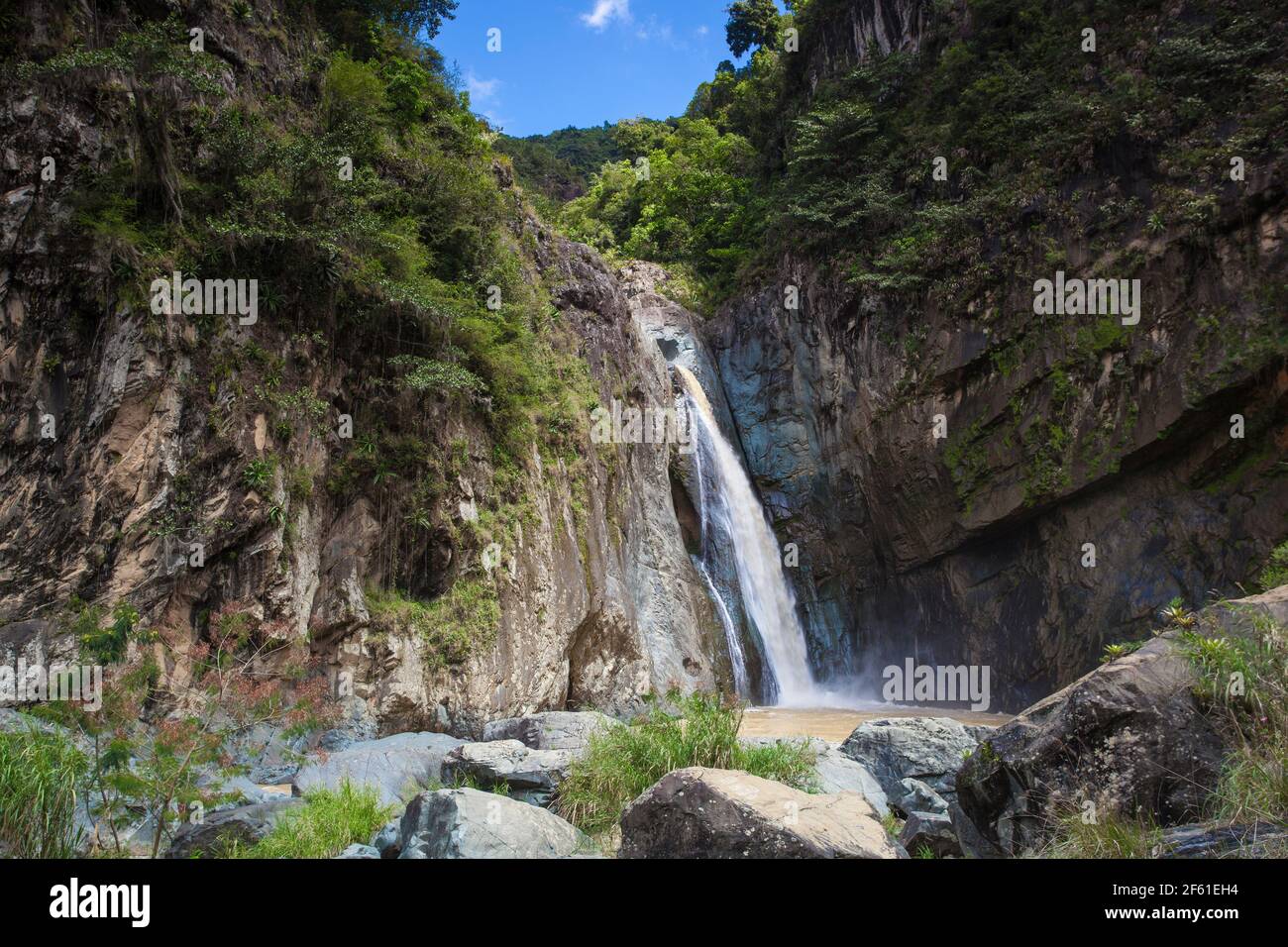 Salto de jimenoa uno Fotos und Bildmaterial in hoher Auflösung Alamy