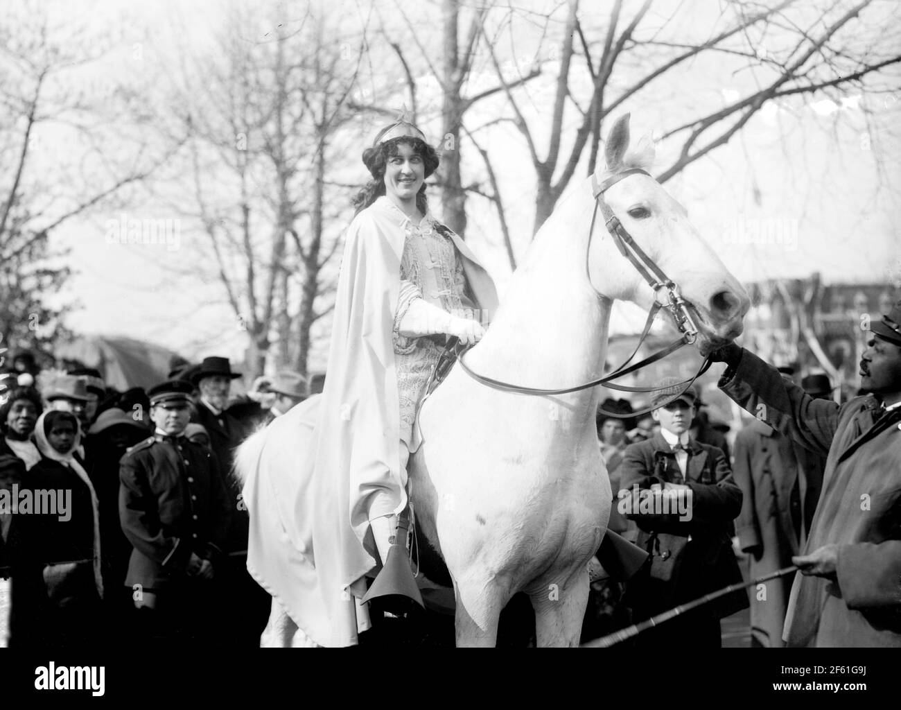 Inez Milholland, Frau Stimmrecht Prozession, 1913 Stockfoto