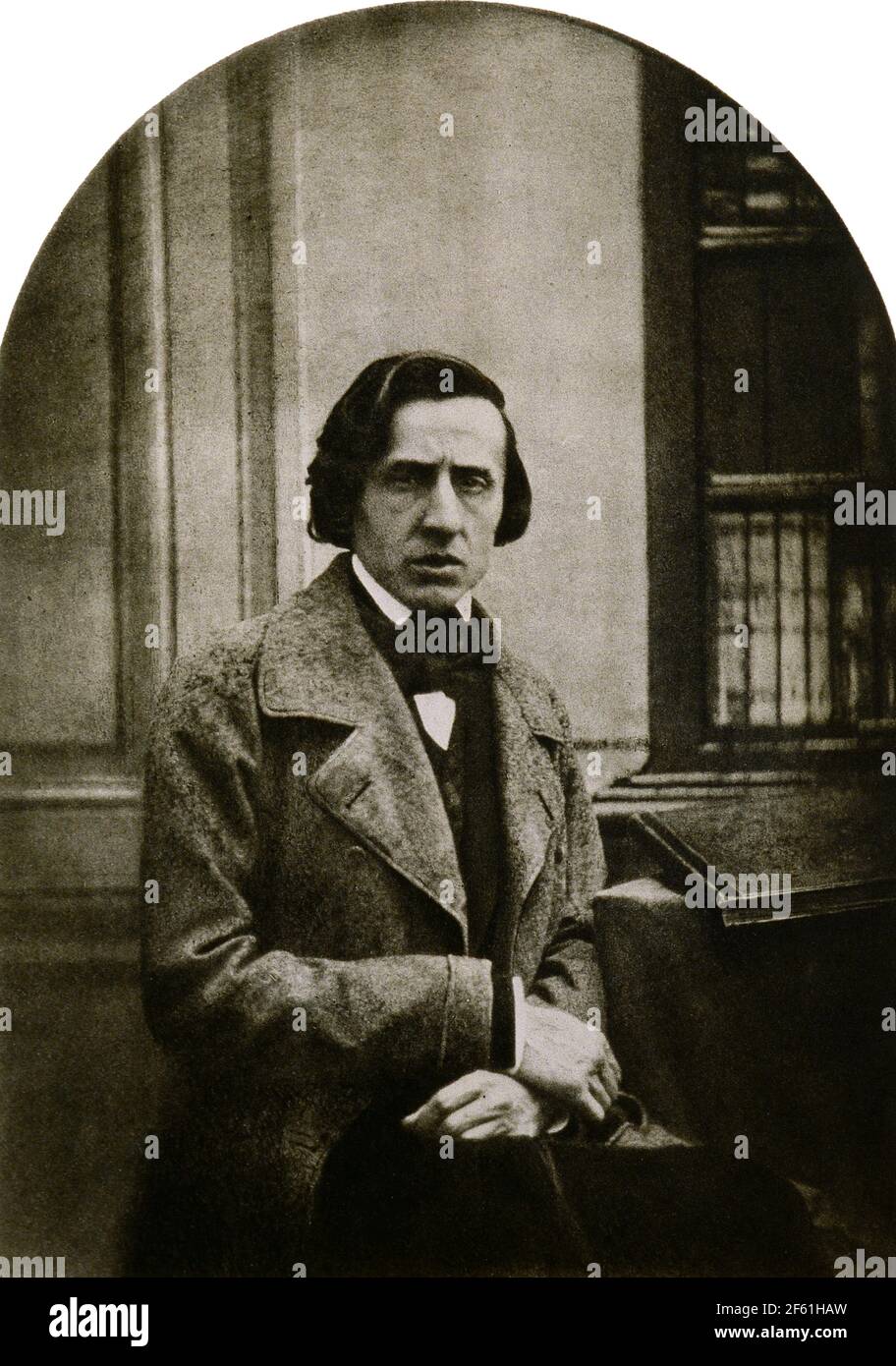 Frederic Chopin, polnischer Komponist und Pianist Stockfoto