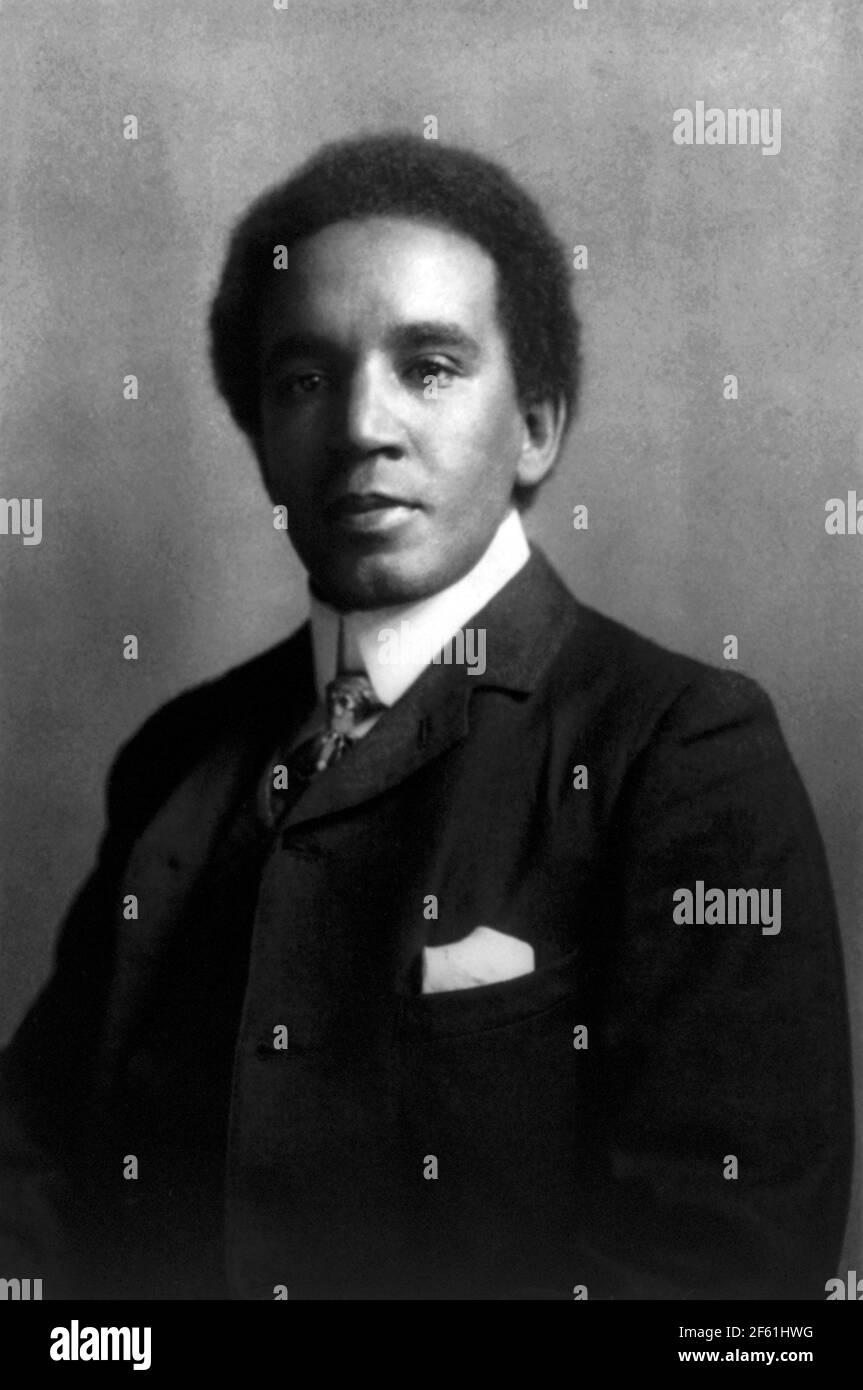 Samuel Coleridge-Taylor, Englischer Komponist Stockfoto