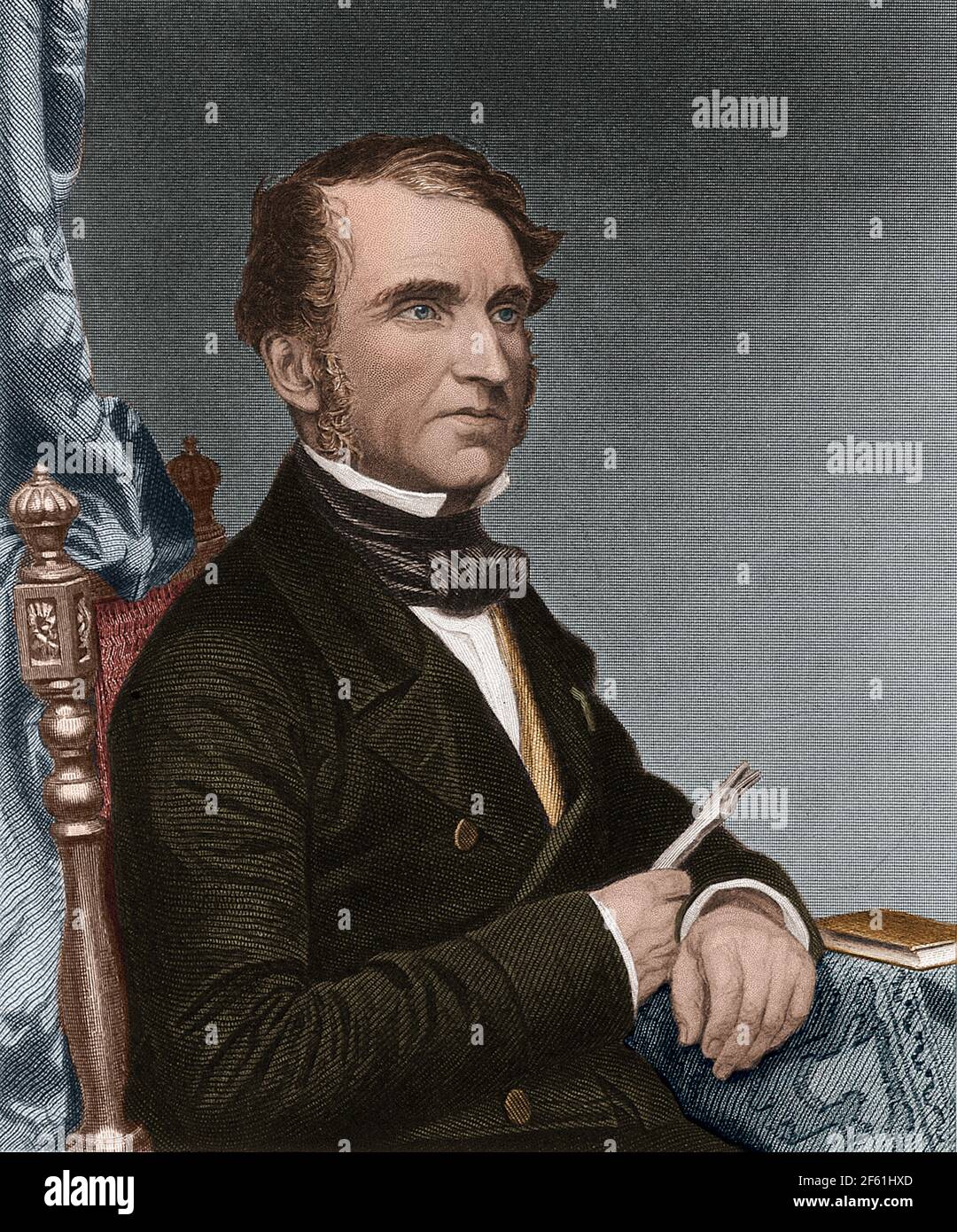 Justus von Liebig, deutscher Chemiker Stockfoto