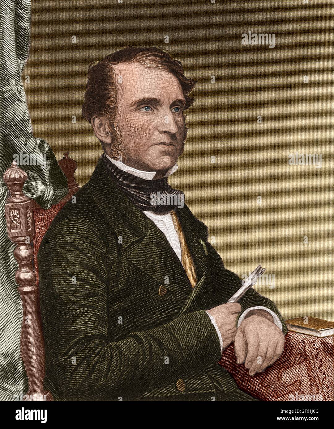 Justus von Liebig, deutscher Chemiker Stockfoto