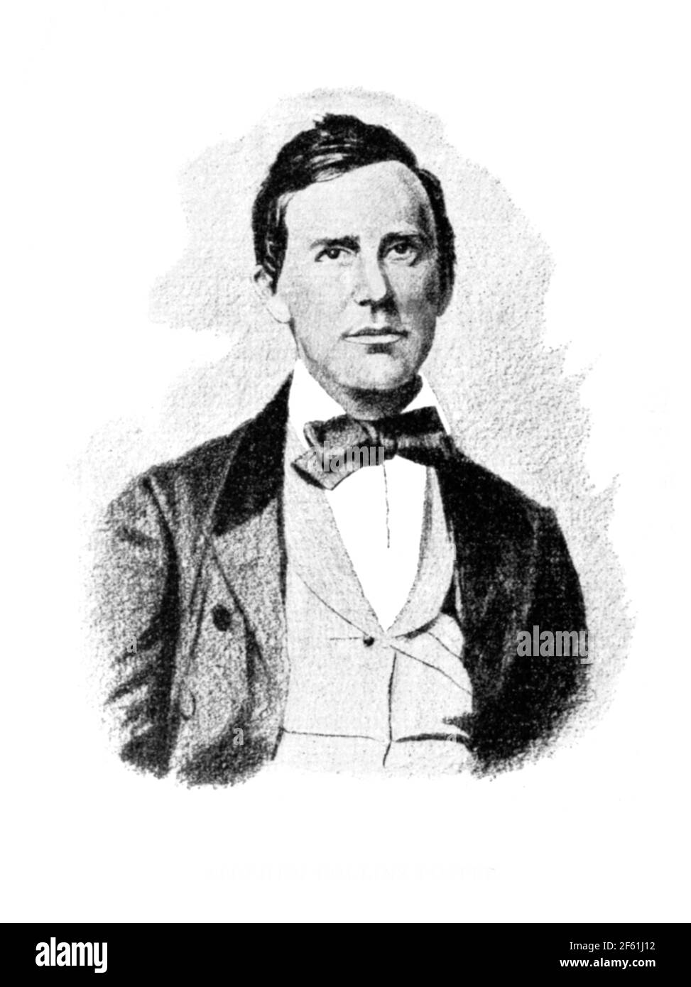Stephen Foster, Amerikanischer Komponist Stockfoto