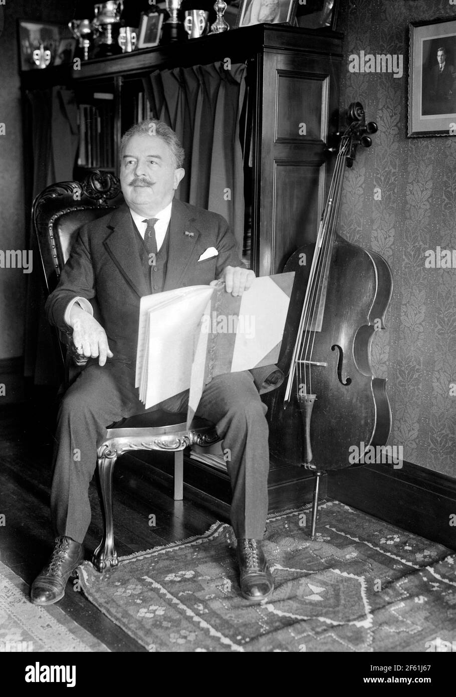 Victor Herbert, amerikanischer Komponist und Dirigent Stockfoto