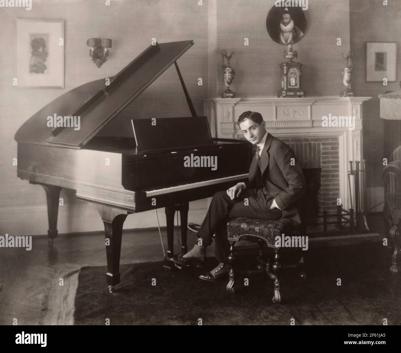 Irving Berlin, amerikanische Komponistin und Texterin Stockfoto