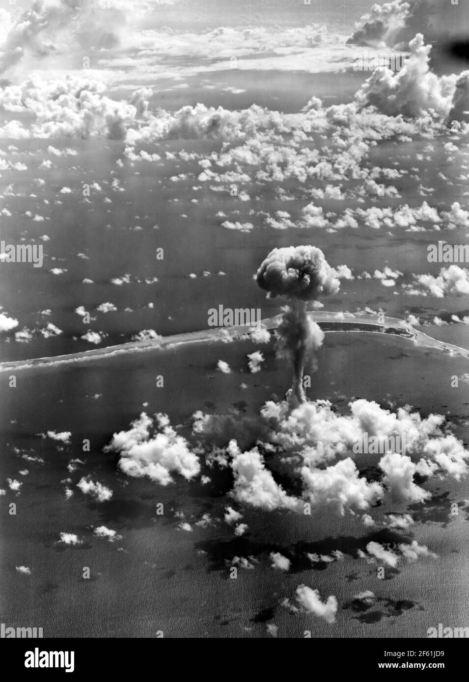 Operation Crossroads in der Lage, 1946 Stockfoto