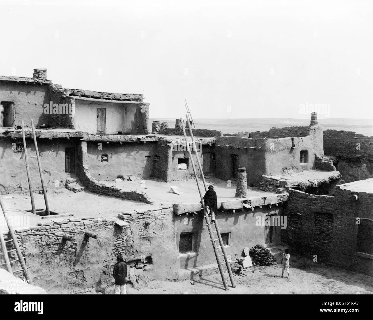 Zuni Pueblo, New Mexico, 1903 Stockfoto
