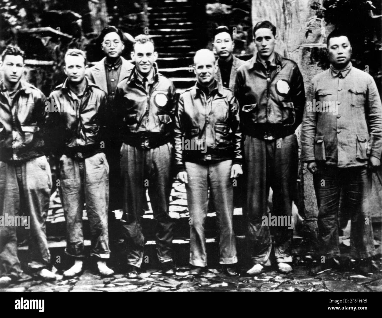 Mitglieder des Doolittle RAID, 1942 Stockfoto