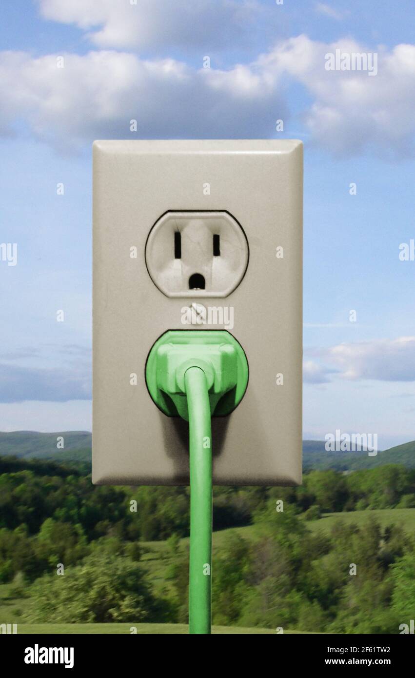 Grüne Technologie Stockfoto