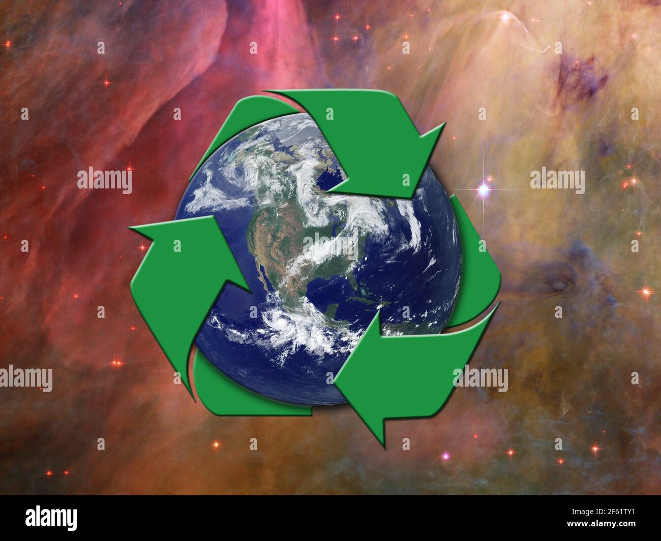 Recycling Stockfoto
