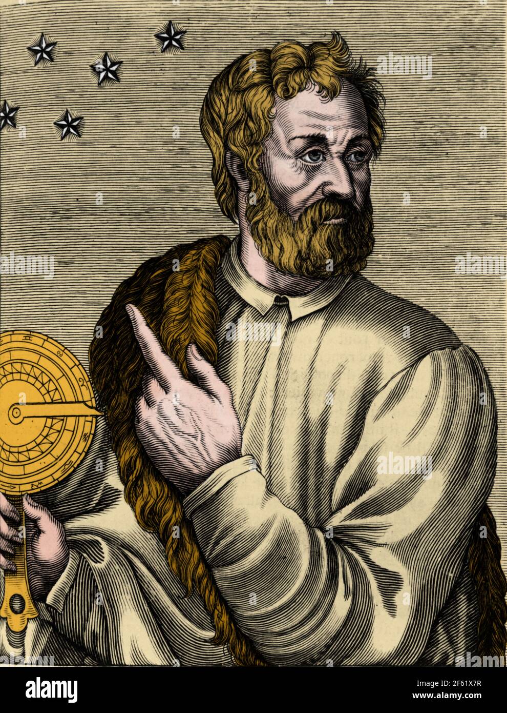 Christopher Columbus, italienische Entdecker Stockfoto