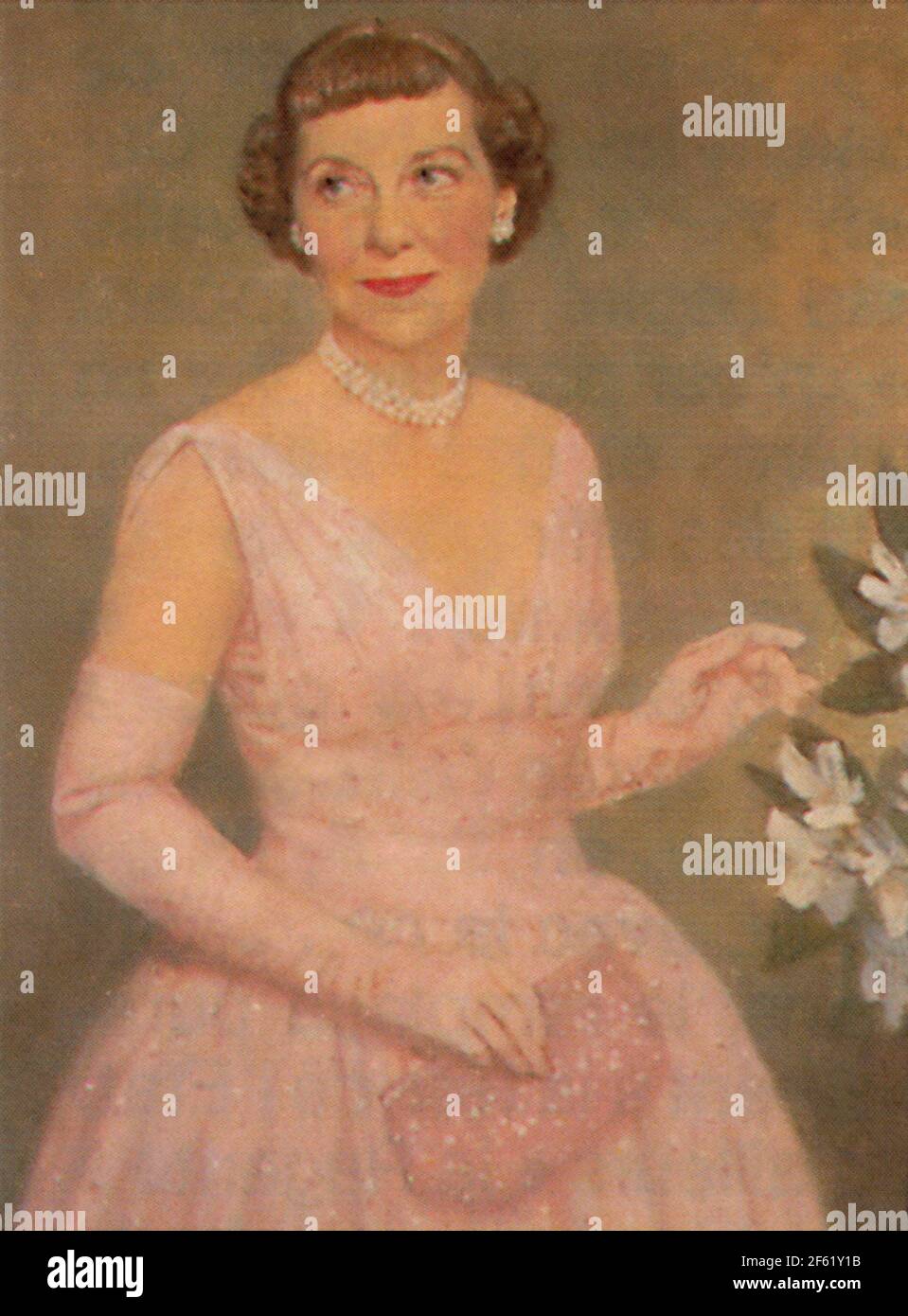 Mamie Eisenhower, First Lady Stockfoto