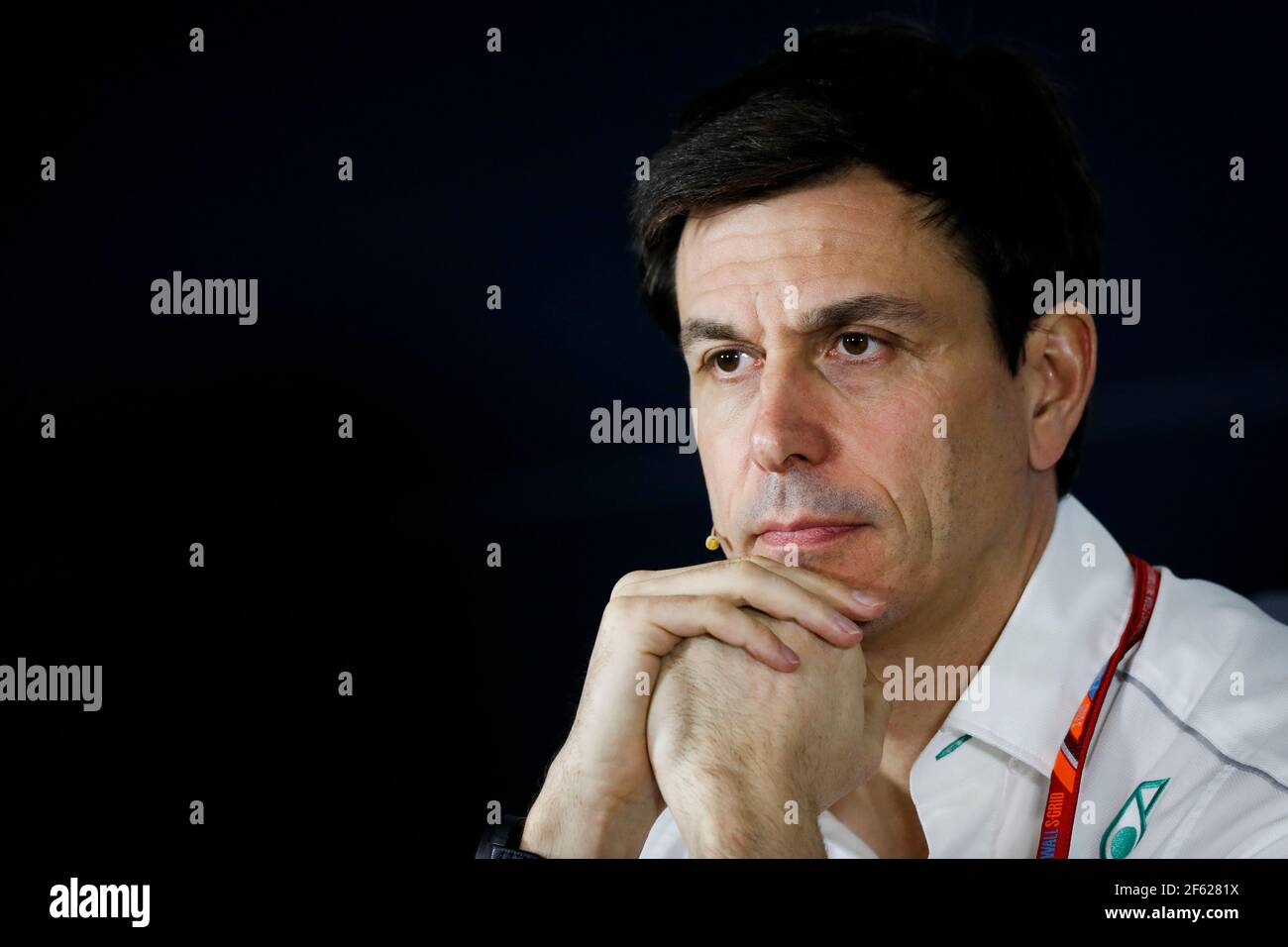 WOLFF Toto (aut) Geschäftsführer Mercedes GP Ambiance Portrait während der Formel 1 Meisterschaft 2017 in Melbourne, Australien Grand Prix, vom 23. Bis 26. März - Foto Florent Gooden / DPPI Stockfoto