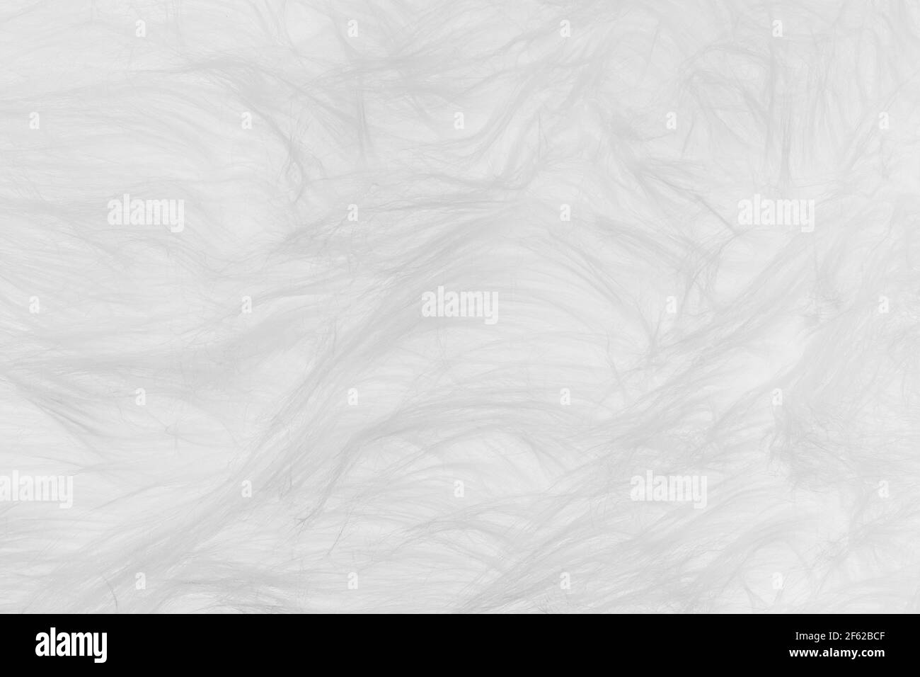 Weiße weiche Wolle Muster Textur, abstrakt hell flauschigen Pelz Hintergrund. Stockfoto