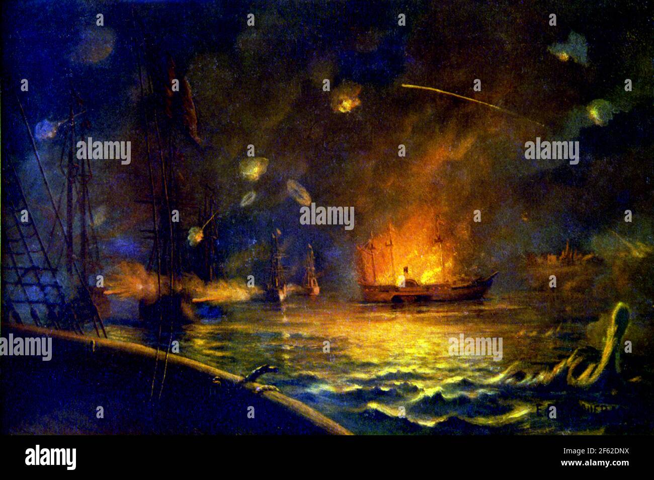 Belagerung von Port Hudson, 1863 Stockfoto