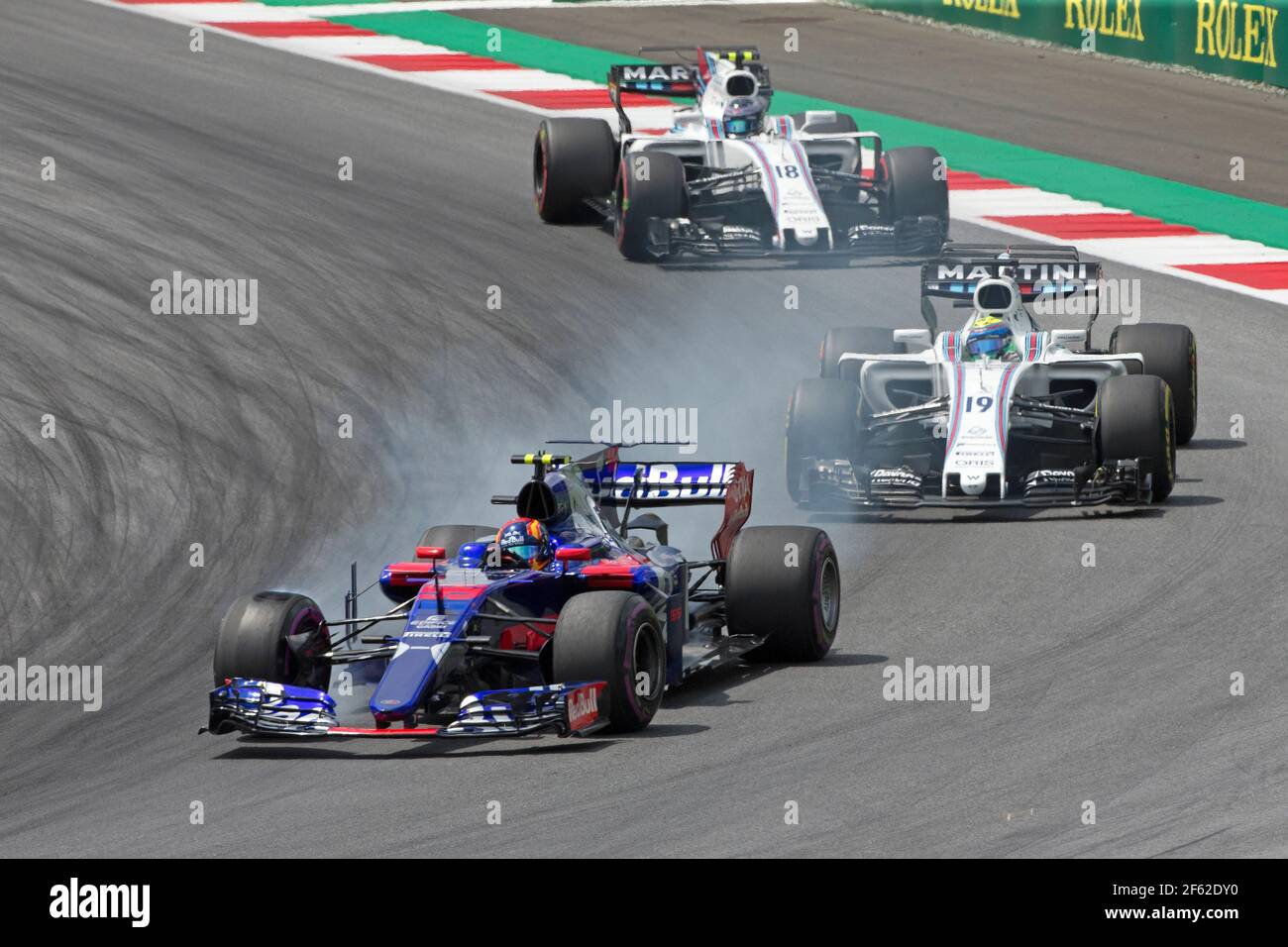 55 SAINZ Carlos (SPA) Toro Rosso STR12 Team Toro Rosso, Aktion während der Formel 1 Weltmeisterschaft 2017, großer Preis von Österreich vom 7. Bis 9. Juli in Spielberg, Österreich - Foto DPPI Stockfoto