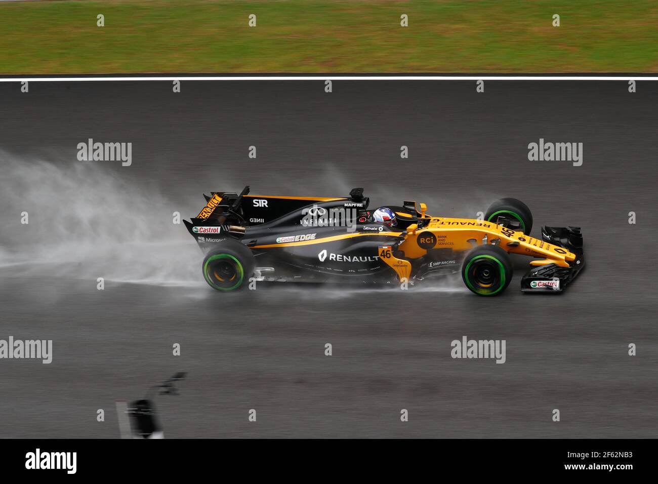 SIROTKIN Sergey (rus) Renault F1 RS17 Reservefahrer Renault Sport F1 Team, Aktion während 2017 Formel 1 FIA Weltmeisterschaft, Malaysia Grand Prix, in Sepang von September 28 bis Oktober 1 - Foto DPPI Stockfoto