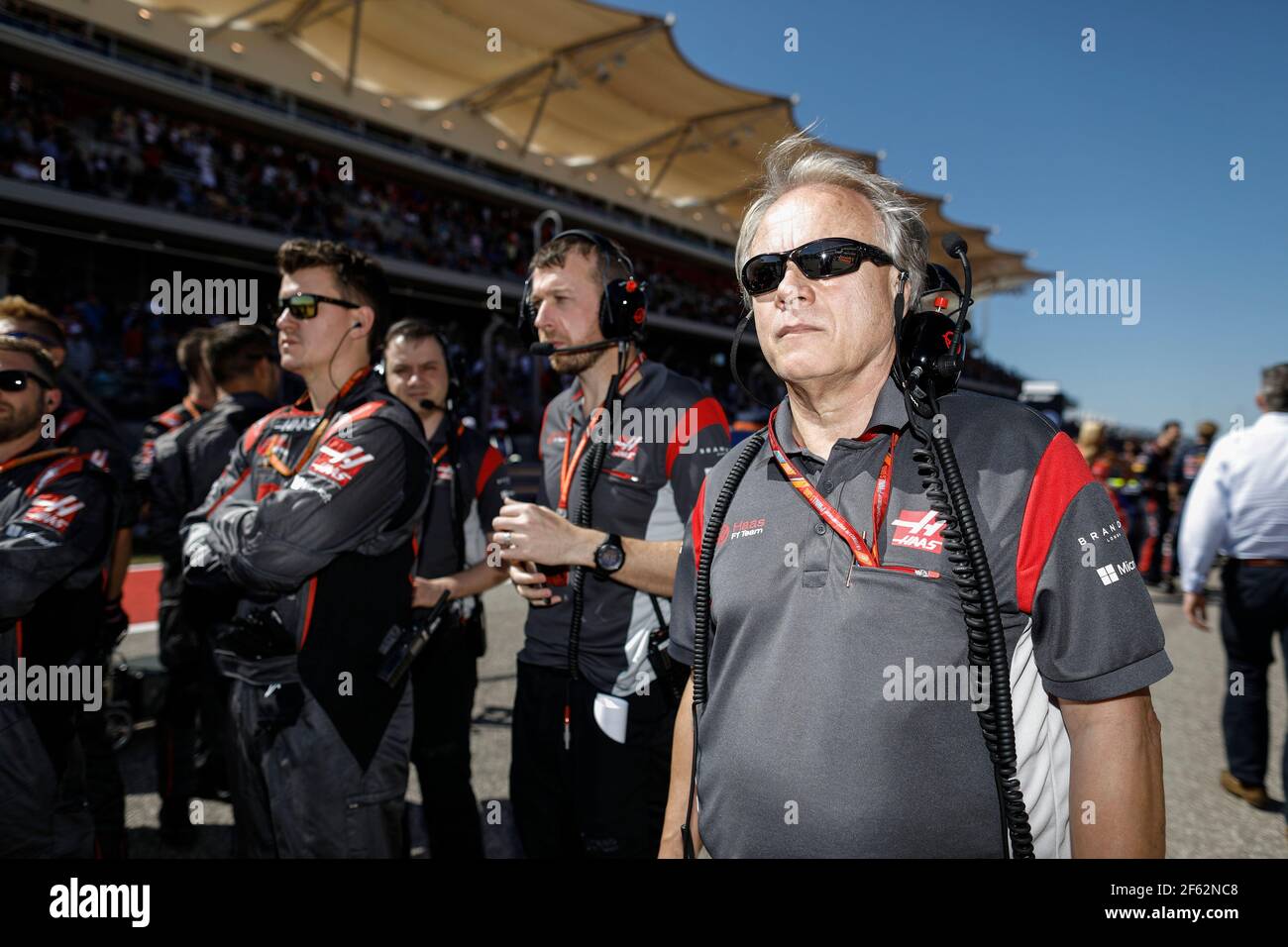 HAAS Gene (usa) Gründer Präsident und Alleinaktionär von Haas Automation, Ambiance Portrait während der Formel 1 Weltmeisterschaft 2017, United States of America Grand Prix vom 19. Bis 22. oktober in Austin, Texas, USA - Foto Francois Flamand / DPPI Stockfoto