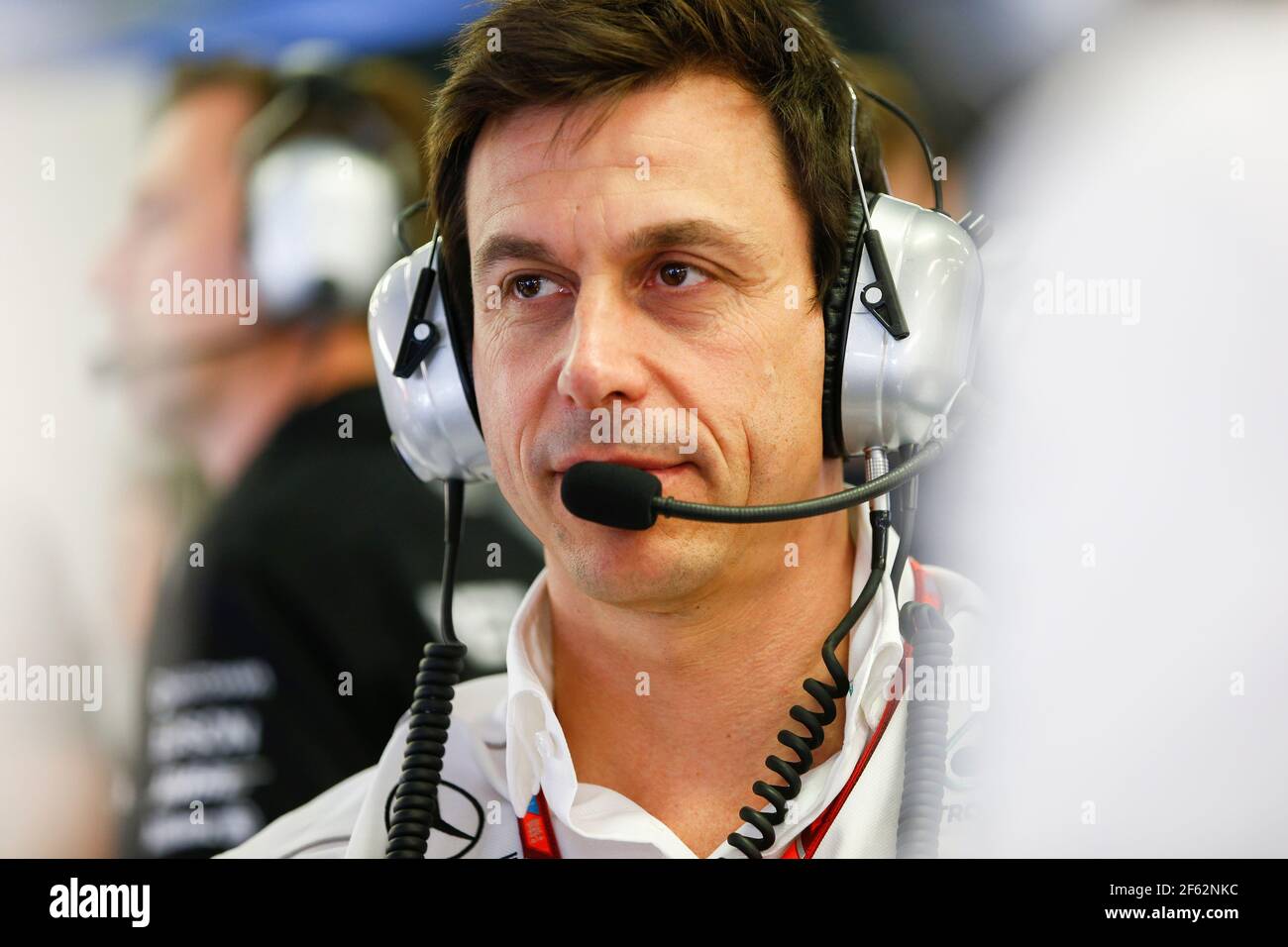 WOLFF Toto (aut) Geschäftsführer Mercedes GP Ambiance Portrait während der Formel 1 Weltmeisterschaft 2017, großer Preis von Ungarn vom 28. Bis 30. Juli, Hungaroring, Budapest - Foto DPPI Stockfoto