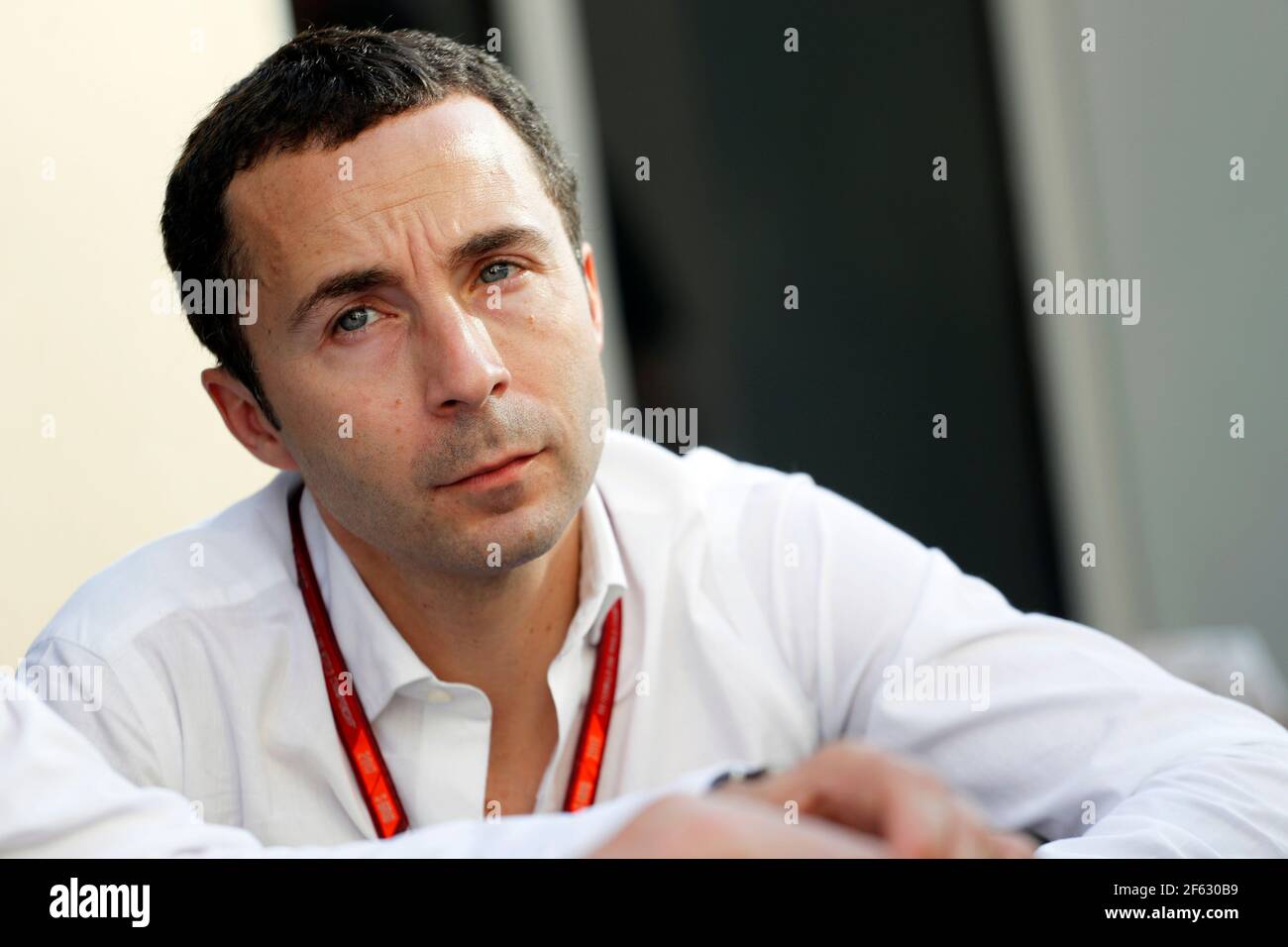 TODT Nicolas (Fra) allroad Manager, Portrait während der Formel 1 Weltmeisterschaft 2017, Abu Dhabi Grand Prix vom 23. Bis 26. November in Yas Marina - Foto Clement Marin / DPPI Stockfoto