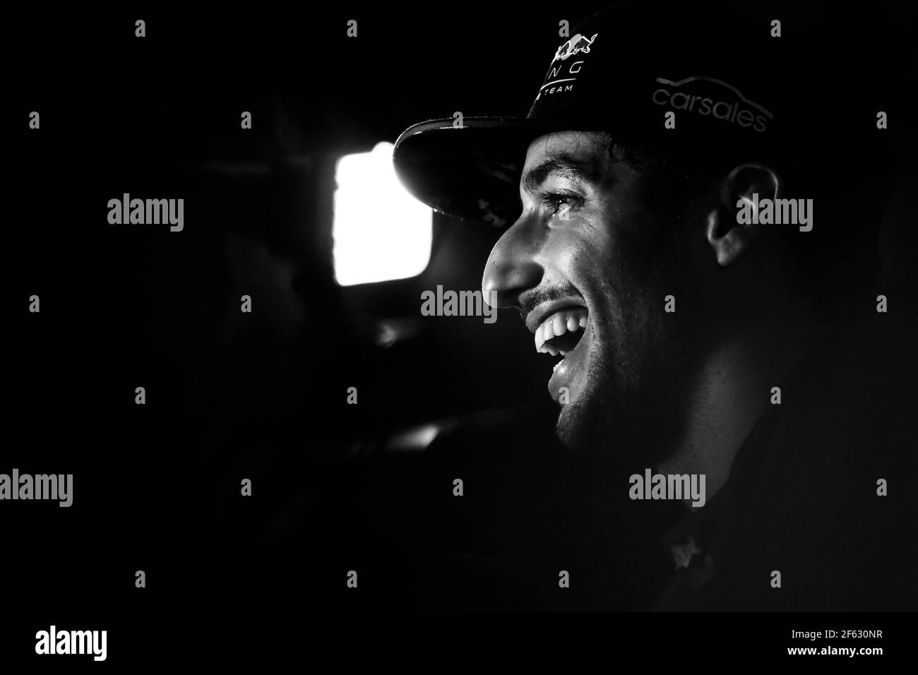 RICCIARDO Daniel (aus) Red Bull Tag Heuer RB13, Portrait während der Formel 1 Weltmeisterschaft 2017, Abu Dhabi Grand Prix vom 23. Bis 26. November in Yas Marina - Foto Florent Gooden / DPPI Stockfoto